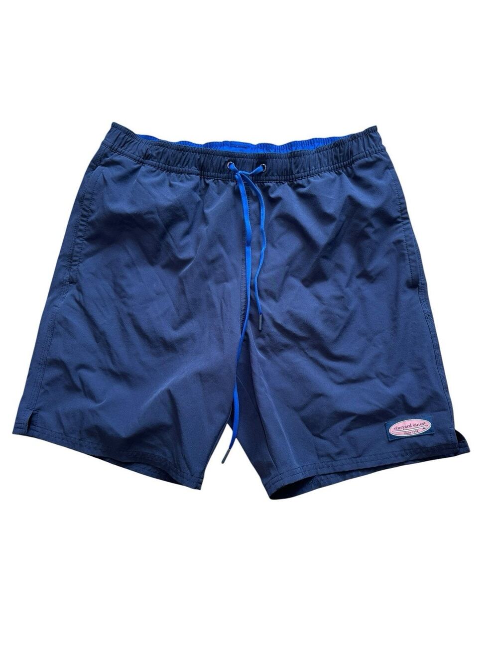 Vineyard Vines Mens Swim Trunks size Small Blue Lined 6 Inch Inseam Preppy⁠
